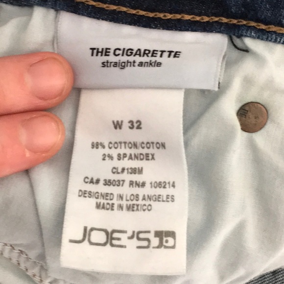 Joe’s Midrise Distressed Cigarette Skinny Jean - Picture 7 of 8